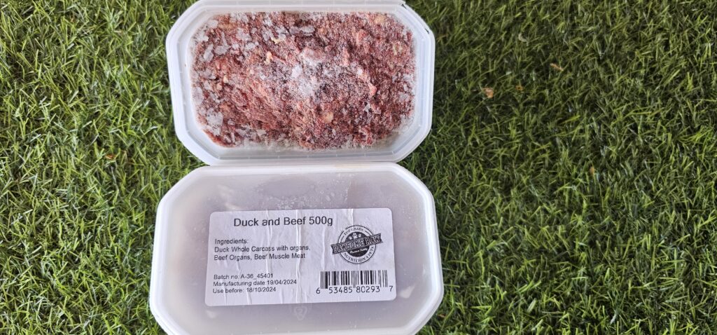 Duck and Beef 1kg - Woofable ZA